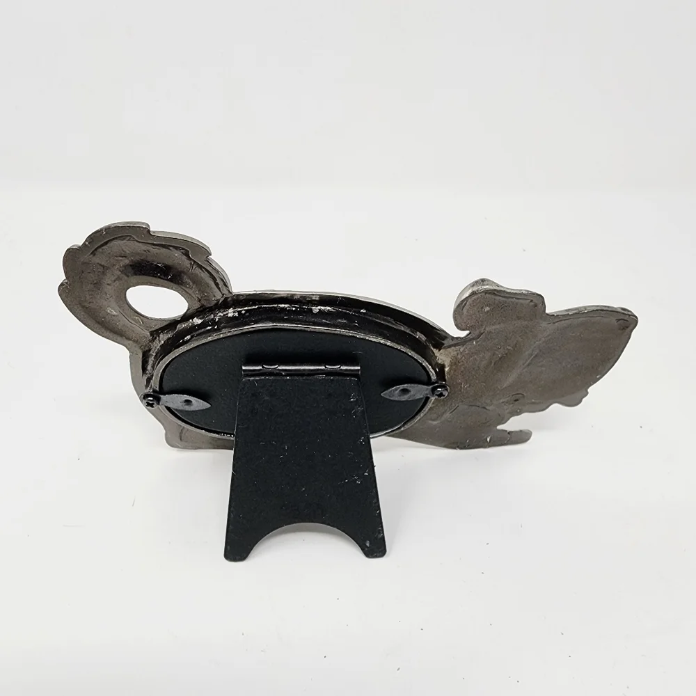 Vintage Pewter Pet Dog‎ Photo Frame